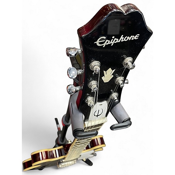 Used Epiphone Noel Gallagher Riviera Wine Red Hollow Body Electric Guitar