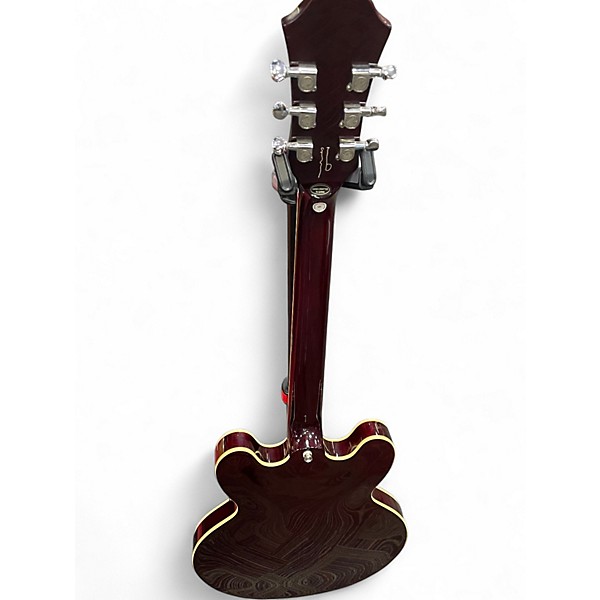 Used Epiphone Noel Gallagher Riviera Wine Red Hollow Body Electric Guitar