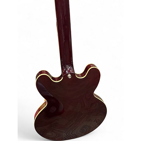 Used Epiphone Noel Gallagher Riviera Wine Red Hollow Body Electric Guitar