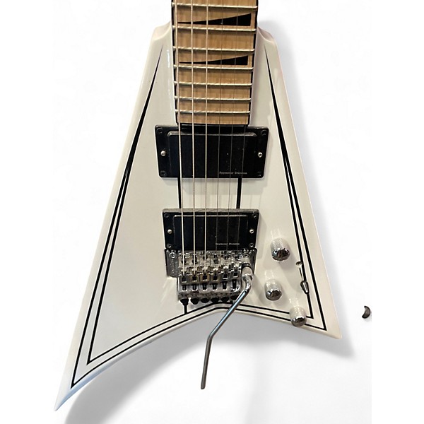 Used Jackson Rrx24m Polar White Solid Body Electric Guitar