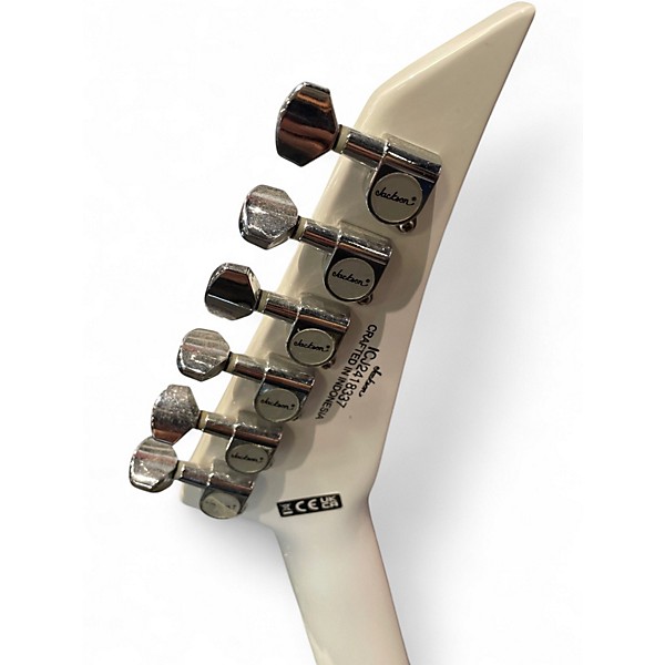 Used Jackson Rrx24m Polar White Solid Body Electric Guitar