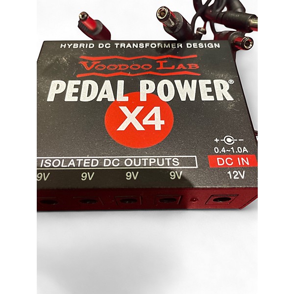 Used Voodoo Lab Pedal Power x4 Power Supply