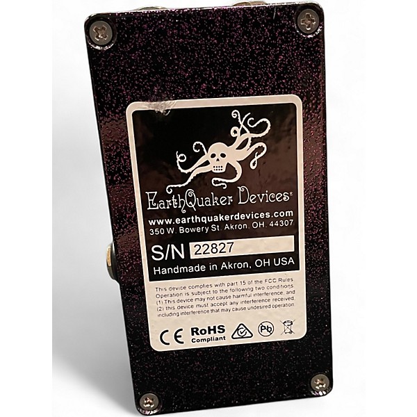 Used EarthQuaker Devices Afterneath Reverb Effect Pedal