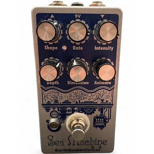 Used EarthQuaker Devices Sea Machine Super Chorus Effect Pedal