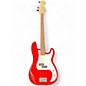Used Squier Affinity Precision Bass Candy Apple Red Electric Bass Guitar thumbnail