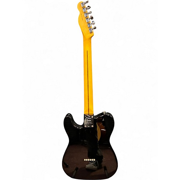 Used Fender American Professional II Telecaster Black Solid Body Electric Guitar