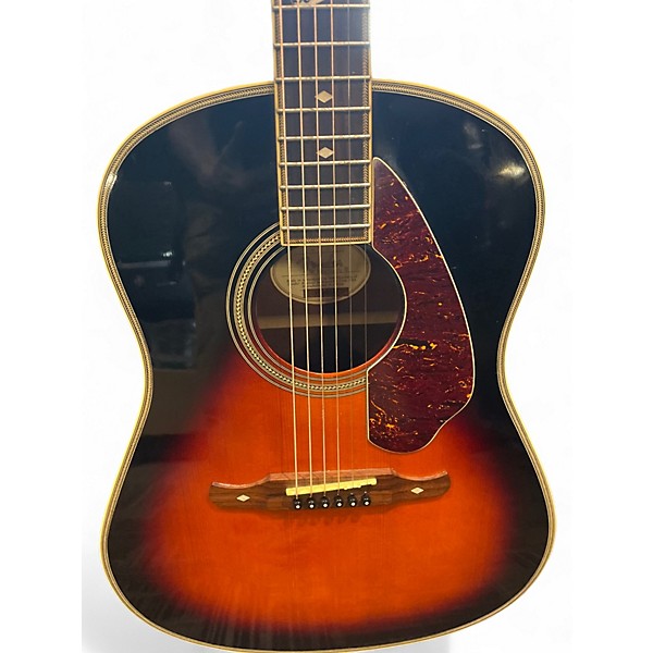 Used Fender Ron Emory Loyalty Slope Shoulder 2 Color Sunburst Acoustic Guitar