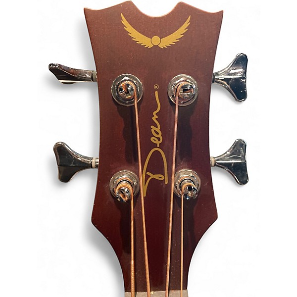 Used Dean EABC Natural Acoustic Bass Guitar