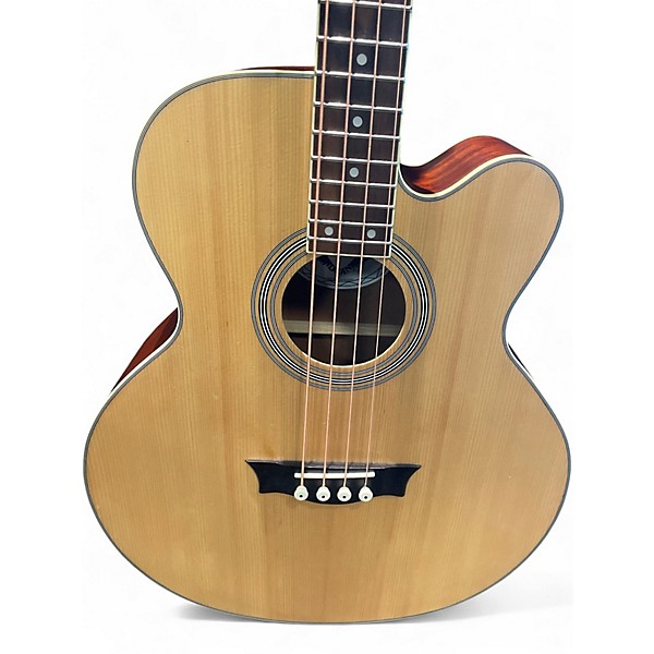 Used Dean EABC Natural Acoustic Bass Guitar