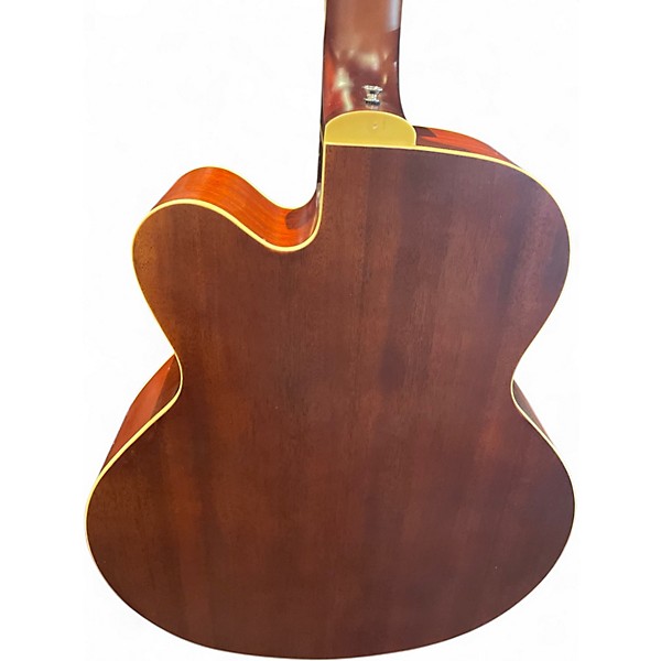 Used Dean EABC Natural Acoustic Bass Guitar