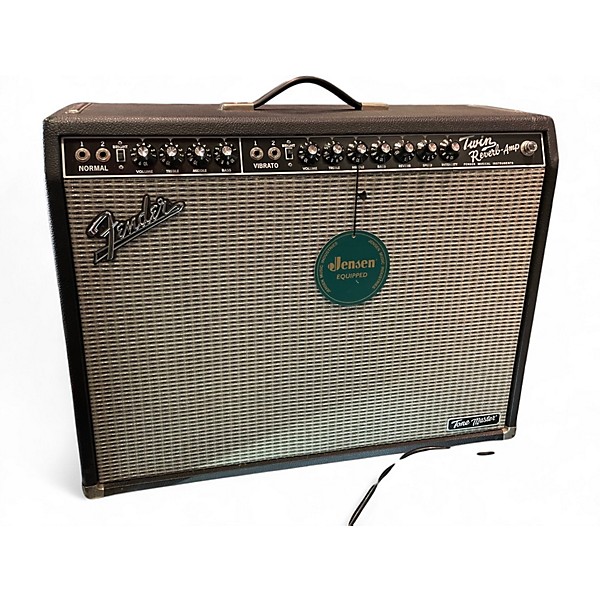 Used Fender Tone Master Twin Reverb 200W 2x12 Guitar Combo Amp