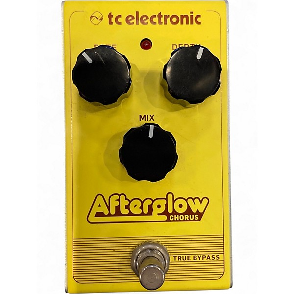 Used TC Electronic Afterglow Chorus Effect Pedal