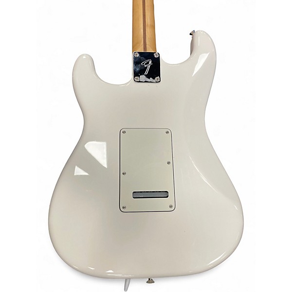 Used Fender Player Stratocaster Polar White Solid Body Electric Guitar