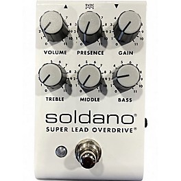 Used Soldano SUPER LEAD OVERDRIVE Effect Pedal