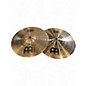 Used MEINL 14in MCS HIHAT PAIR Cymbal thumbnail