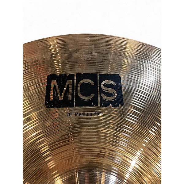 Used MEINL 20in MCS MEDIUM RIDE Cymbal