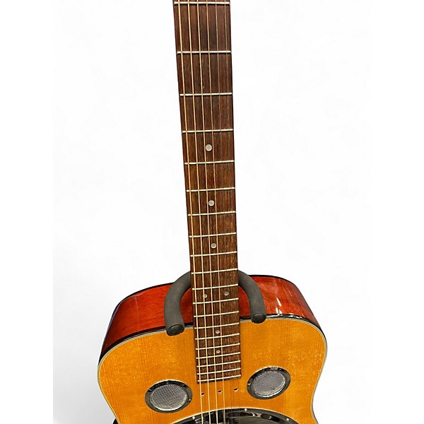 Used Epiphone Resonator Natural Acoustic Guitar