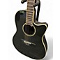 Used Ovation Celebrity GC 057M Black Acoustic Electric Guitar
