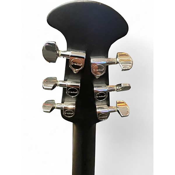 Used Ovation Celebrity GC 057M Black Acoustic Electric Guitar