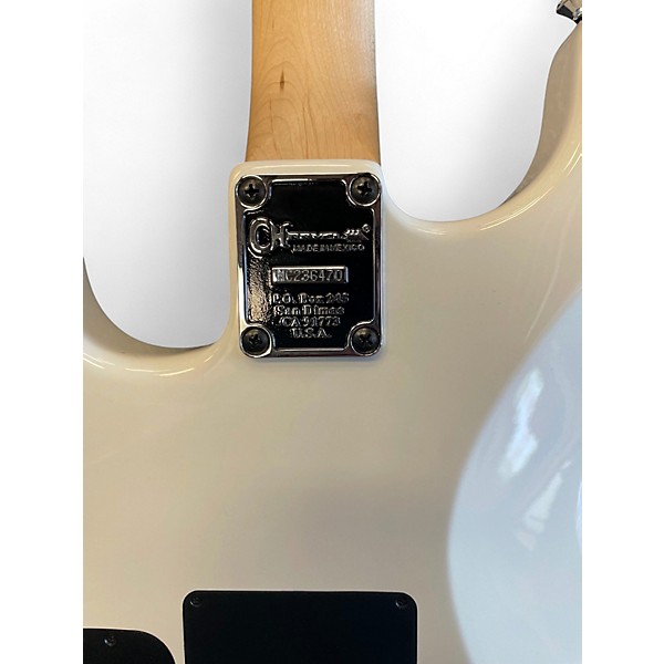 Used Charvel San Dimas Style 1 HH White Solid Body Electric Guitar