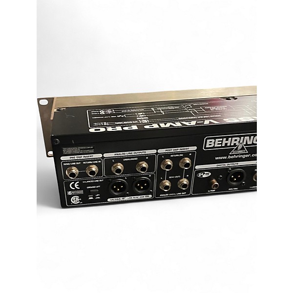 Used Behringer Bass V-AMP Pro Rack Bass Effect Pedal