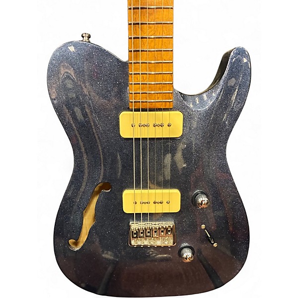 Used Chapman ML3 Pro Traditional Semi Hollowbody Blue Hollow Body Electric Guitar