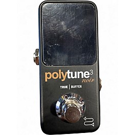 Used TC Electronic Polytune Noir Tuner Pedal