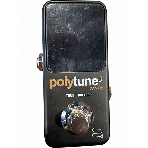 Used TC Electronic Polytune Noir Tuner Pedal