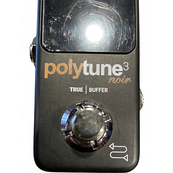 Used TC Electronic Polytune Noir Tuner Pedal