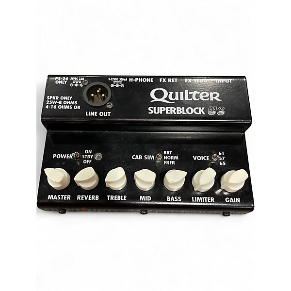 Used Quilter Labs SUPERBLOCK US Guitar Preamp
