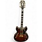 Used D'Angelico DC Deluxe Brown Hollow Body Electric Guitar thumbnail