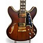 Used D'Angelico DC Deluxe Brown Hollow Body Electric Guitar