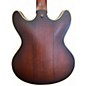 Used D'Angelico DC Deluxe Brown Hollow Body Electric Guitar