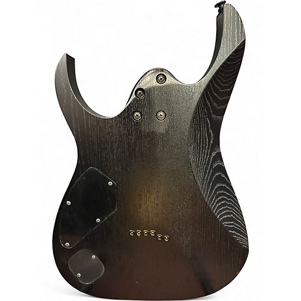 Used Ibanez RGR652AHBF Prestige Black Solid Body Electric Guitar