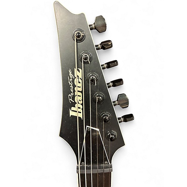 Used Ibanez RGR652AHBF Prestige Black Solid Body Electric Guitar
