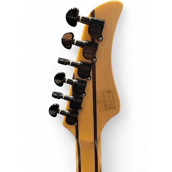 Used Schecter Guitar Research REAPER-6 Blue Sunburst Solid Body Electric Guitar