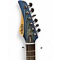 Used Schecter Guitar Research REAPER-6 Blue Sunburst Solid Body Electric Guitar