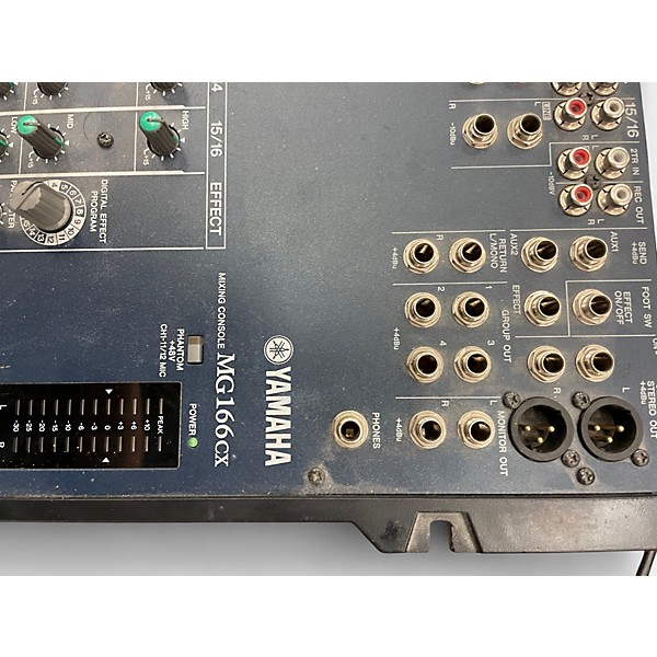 Used Yamaha MG166CX Unpowered Mixer