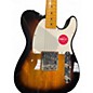 Used Squier Esquire 2 Color Sunburst Solid Body Electric Guitar