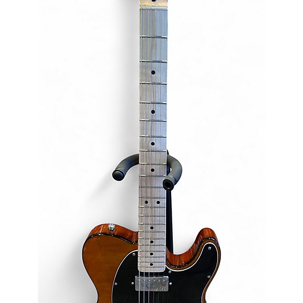 Used Squier telecaster fmt mocha Natural Solid Body Electric Guitar