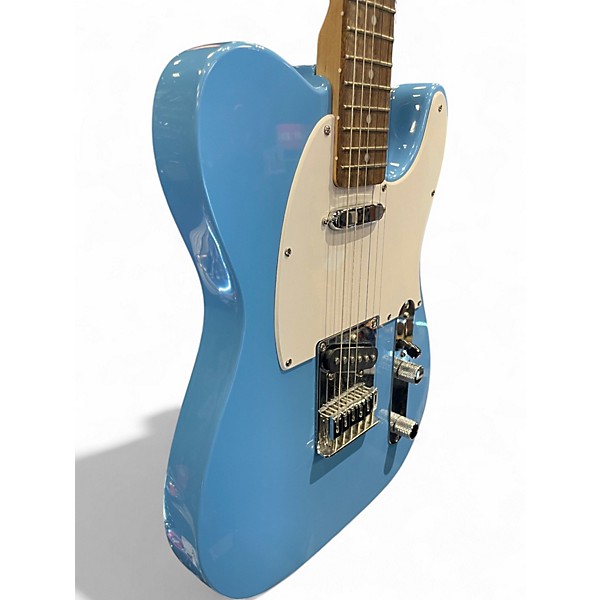 Used Squier Affinity Telecaster Sonic Blue Solid Body Electric Guitar