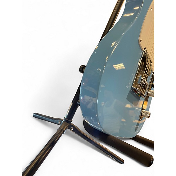 Used Squier Affinity Telecaster Sonic Blue Solid Body Electric Guitar