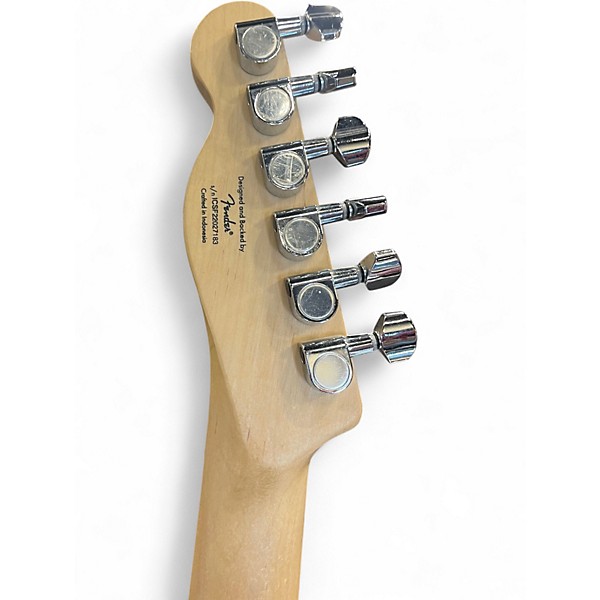 Used Squier Affinity Telecaster Sonic Blue Solid Body Electric Guitar