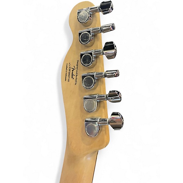 Used Squier Affinity Telecaster Sonic Blue Solid Body Electric Guitar