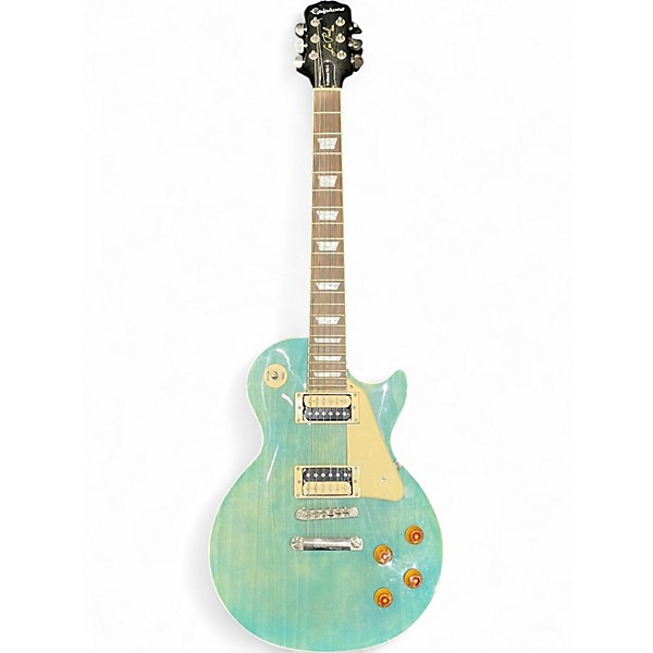 Used Epiphone Les Paul Traditional PRO II Trans Green Solid Body Electric Guitar