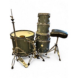 Used Pearl 5 Piece 5-PIECE ROADSHOW Gunmetal Gray Drum Kit
