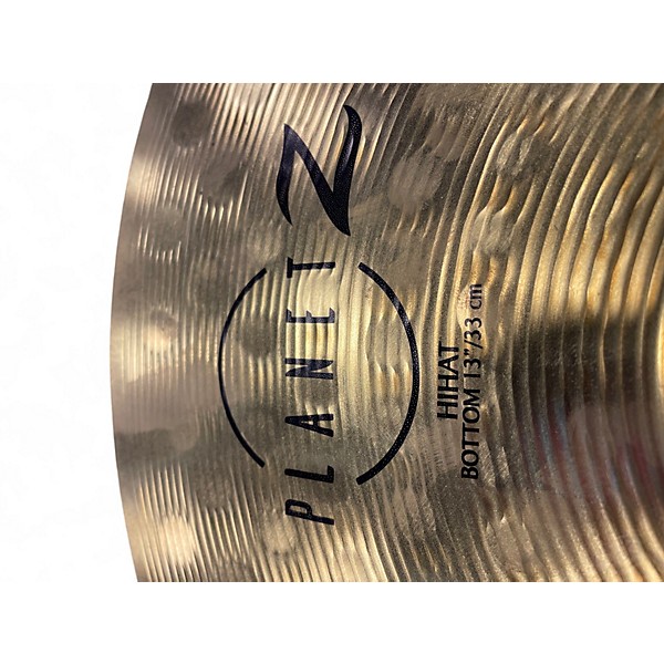 Used Zildjian 13in Planet Z Hi Hat Pair Cymbal