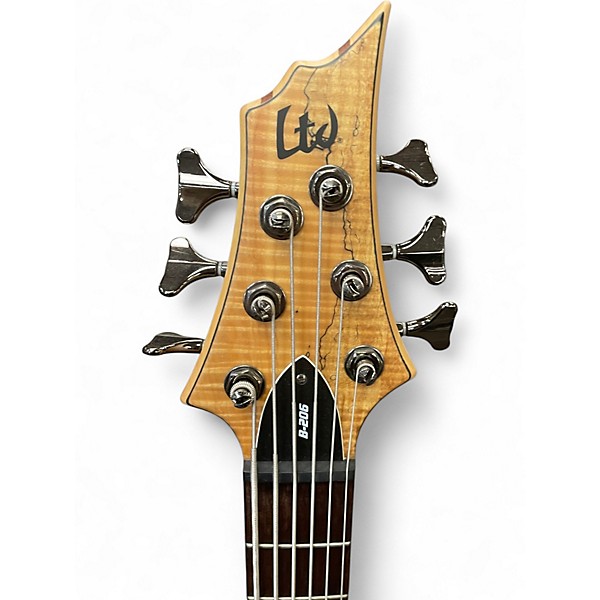 Used ESP LTD B206SM 6 String Natural Electric Bass Guitar