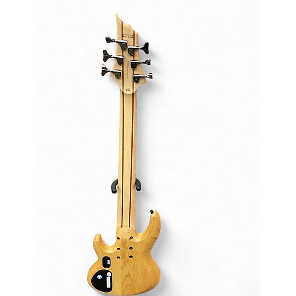 Used ESP LTD B206SM 6 String Natural Electric Bass Guitar