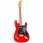 Used Fender Noventa Stratocaster Chrome Red Metallic Solid Body Electric Guitar thumbnail